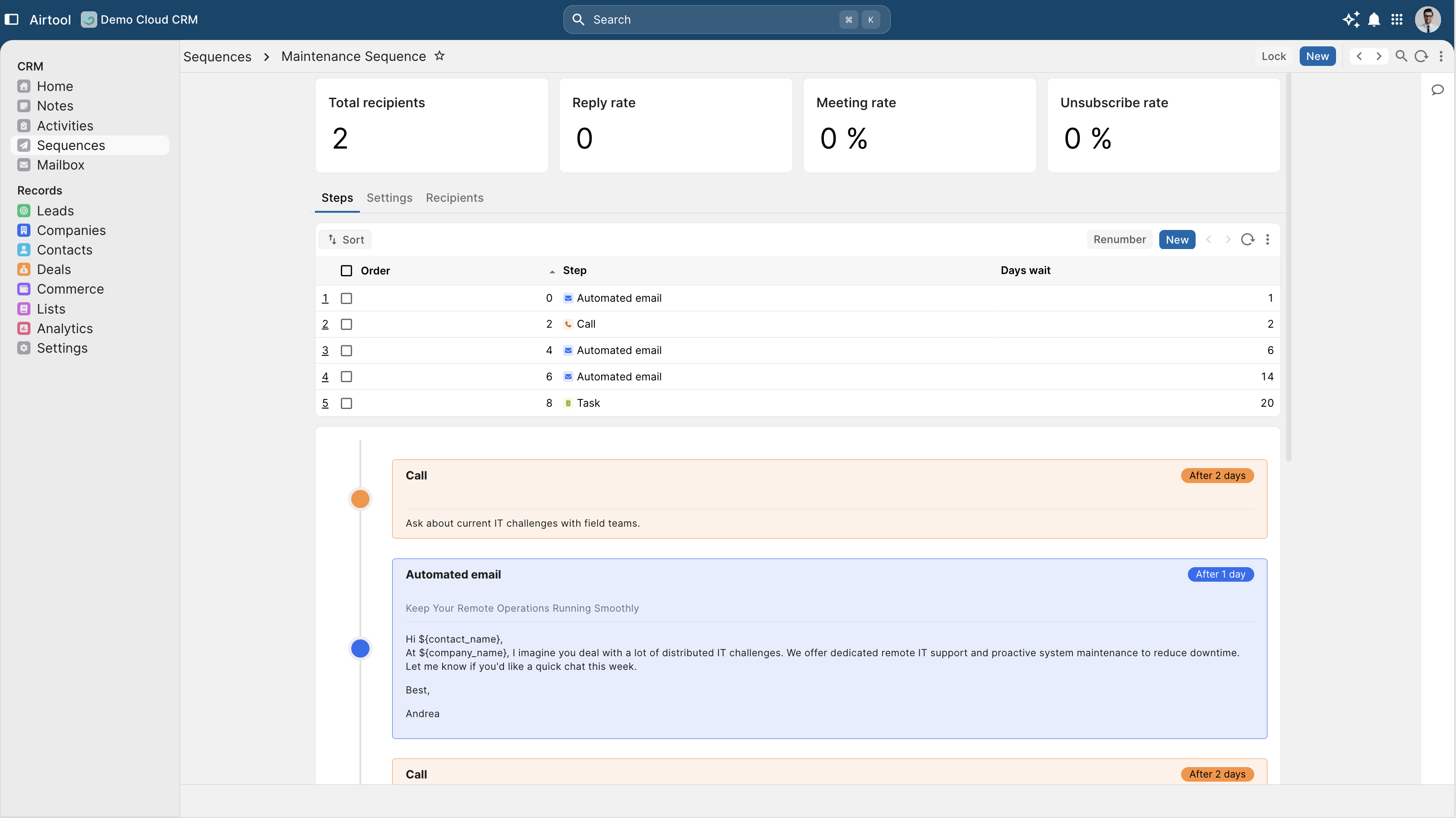 Automate the admin. Keep the human touch.