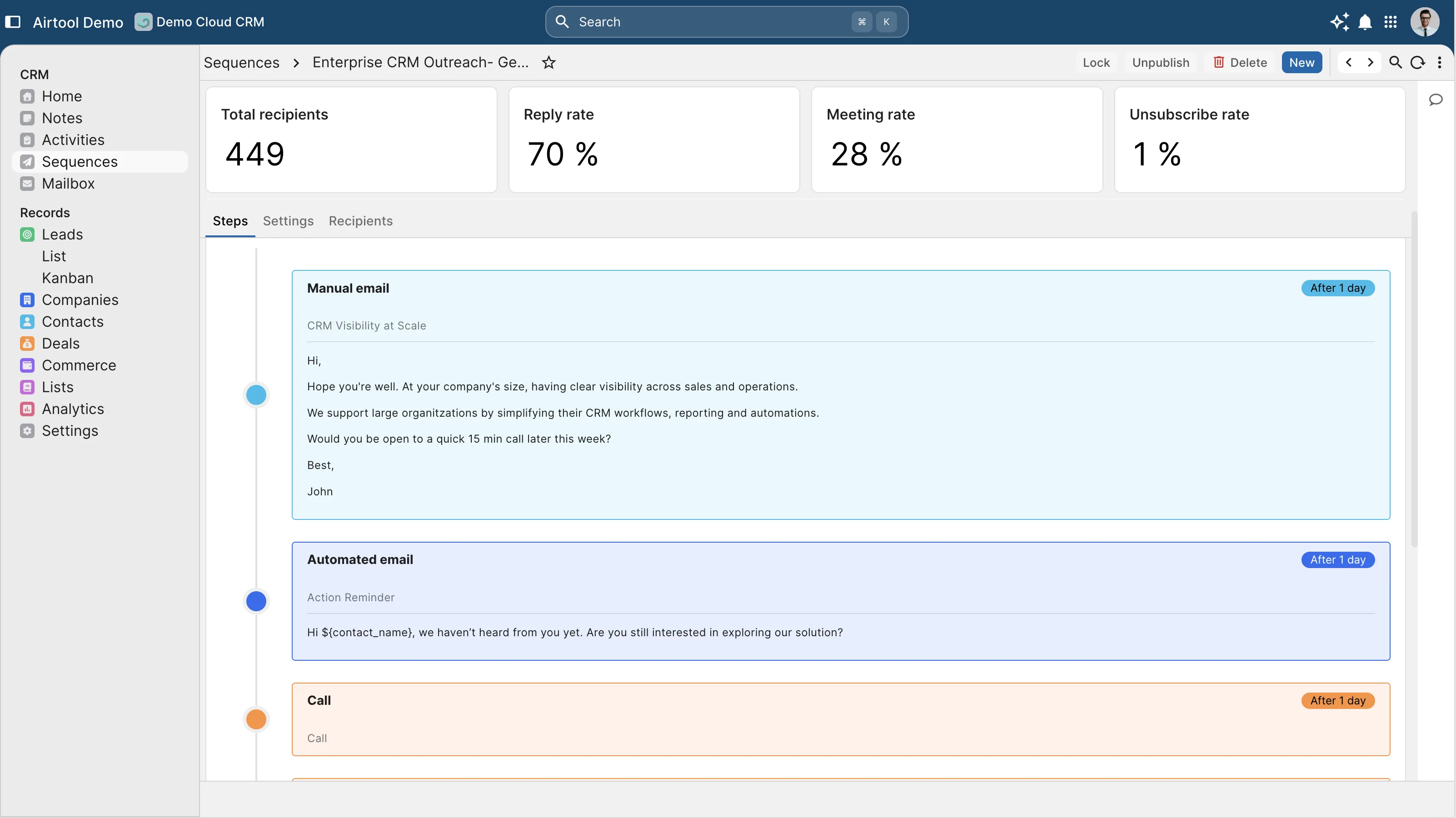 Automate the admin. Keep the human touch.